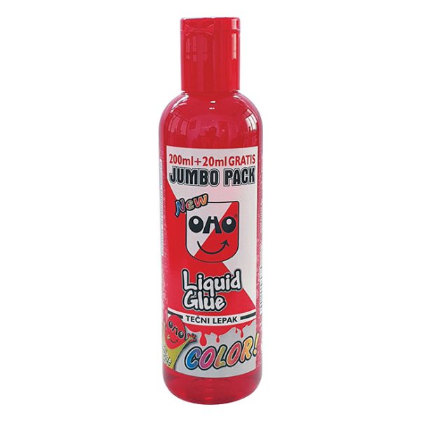 Oho lepak za slajm 220 ml crveni