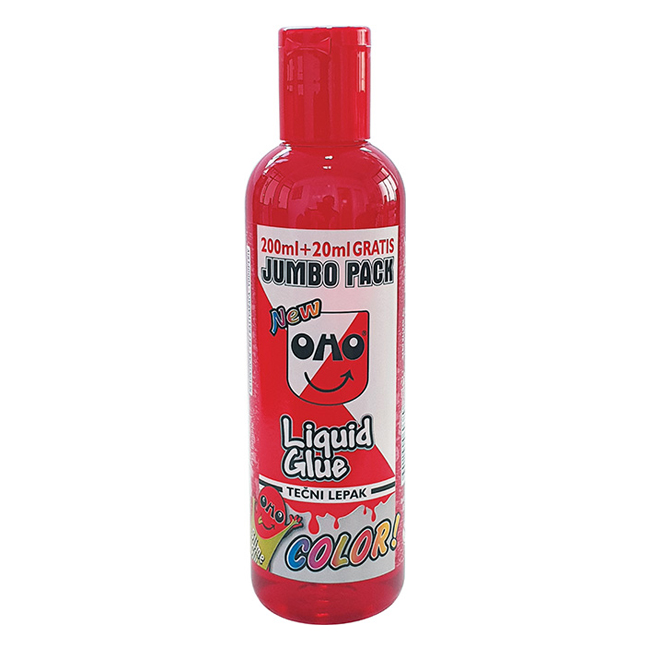 Oho lepak za slajm 220 ml crveni