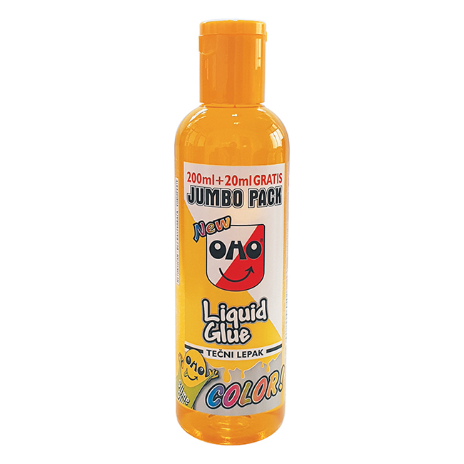 Oho lepak za slajm 220 ml zutu