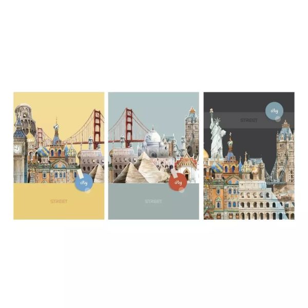 City Break sveska A5 linije 80 g
