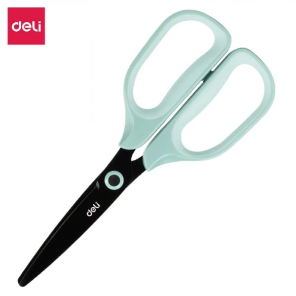 DELI makaze teflonske 17,5cm pastel zelene