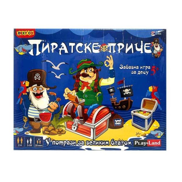 Play Land Piratske priče društvena igra