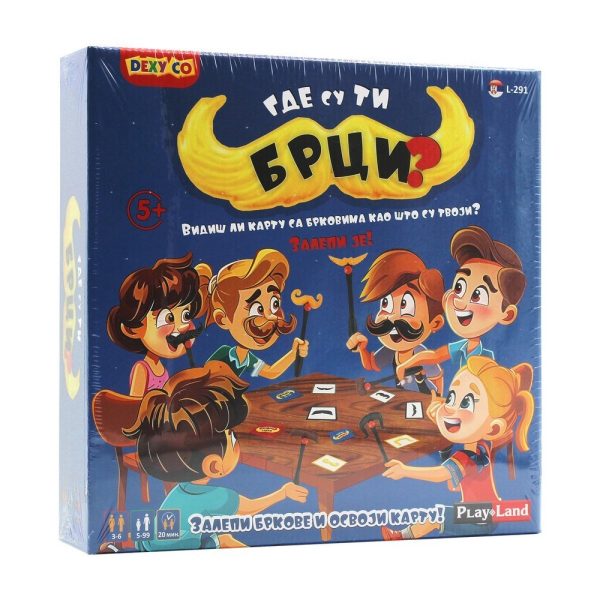 Play Land Gde su ti brkovi društvena igra