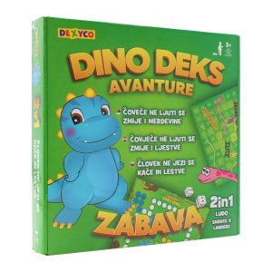 Dino Deks avanture 2u1 društvena igra