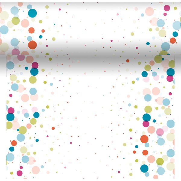 Duni nadstolnjak Festive Bubbles Multi
