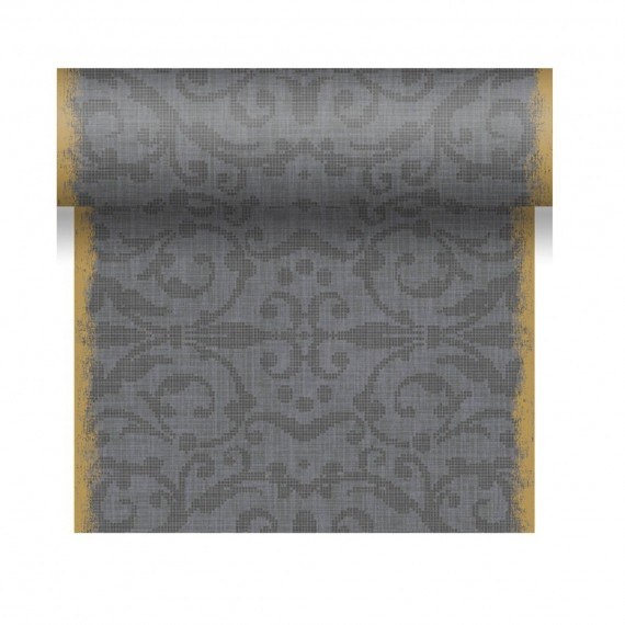 Duni nadstolnjak Festive Granite Grey