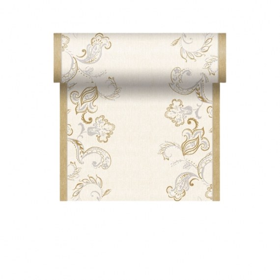 Duni nadstolnjak Golden Grace Cream