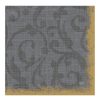 Duni salvete Festive Granite Grey