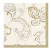 Duni salvete Golden Grace Cream