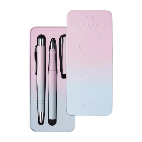 Faber-Castell Poly set olovka i naliv pero Blushing Sky