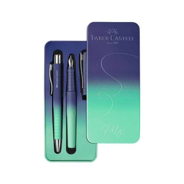 Faber-Castell Poly set olovka i naliv pero Buzzing Blue