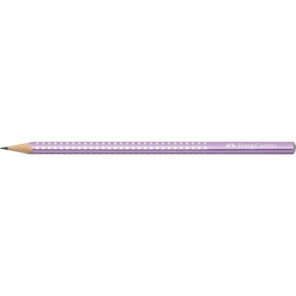 Faber-Castell Sparkle grafitna olovka violet metallic