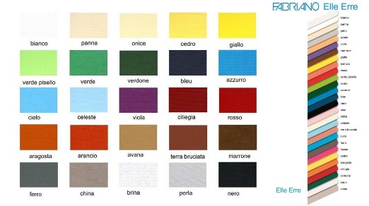 Fabriano Elle Erre B1 papir nero