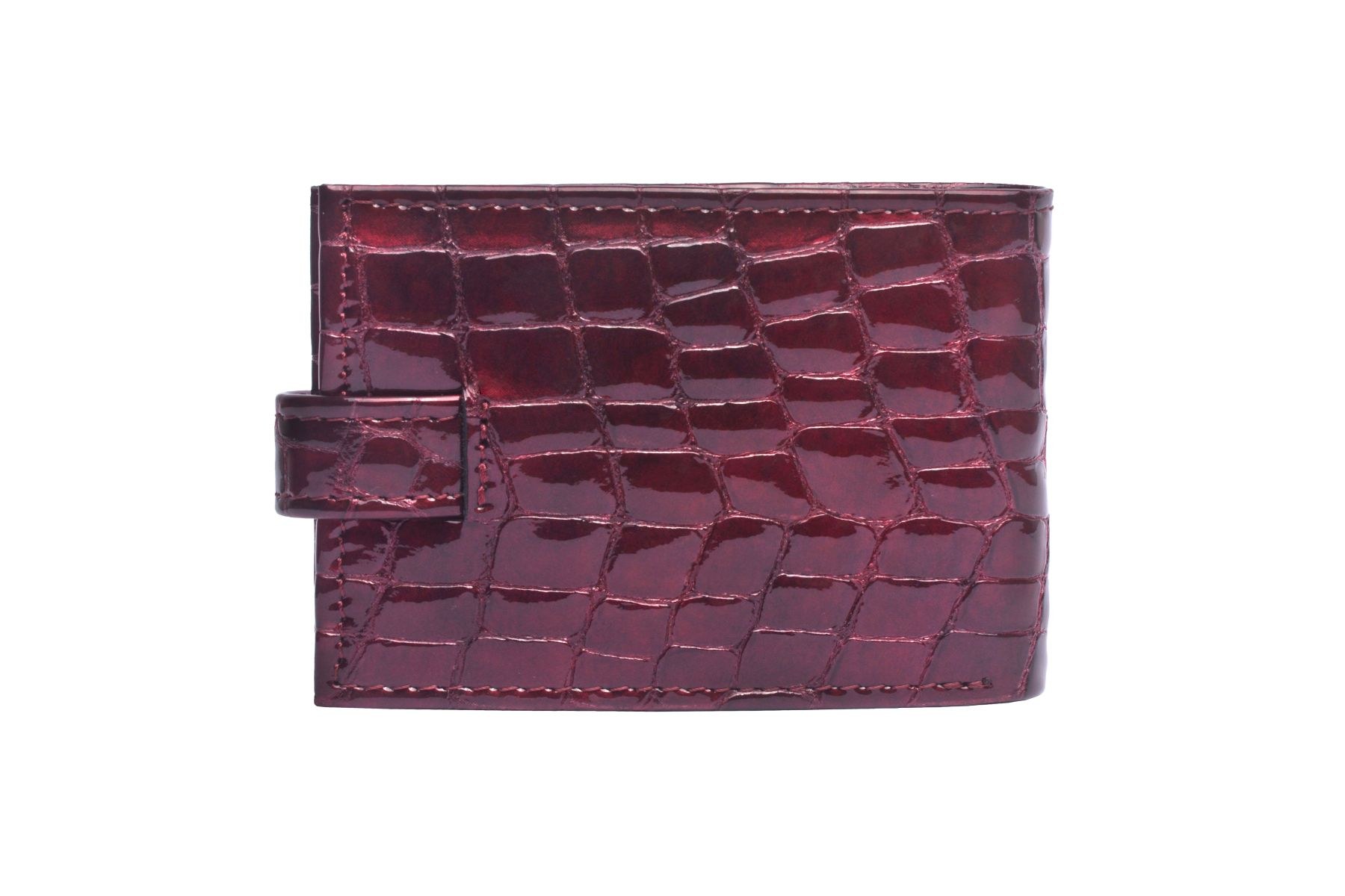 Falco futrola za kartice 3309 bordo kroko lak