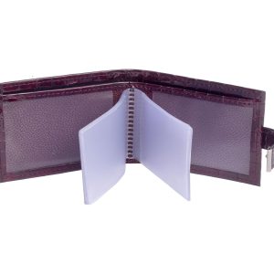 Falco futrola za kartice 3309 bordo kroko lak