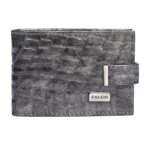 Falco futrola za kartice 3309 siva kroko lak