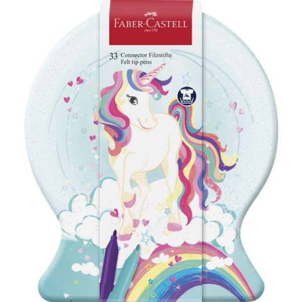 Flomasteri Connector Faber-Castell Unicorn