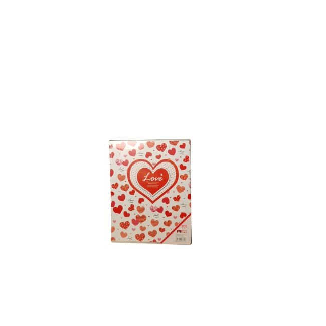 Foto album Heart 13x18 cm, 200 slika