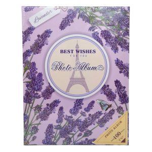 Foto album Lavanda i White flower 13x18 cm, 100 slika