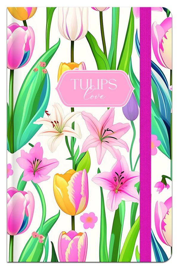 Lastva notes A6 Tulips