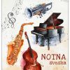 Lastva sveska za muzicko A4, tvrd povez