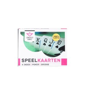 Longfield karte 100% plastika, dupli špil