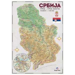 Greb-greb mapa Srbije