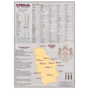 Greb-greb mapa Srbije