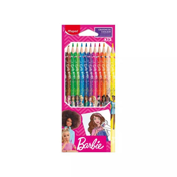 Maped bojice Barbie 12 boja