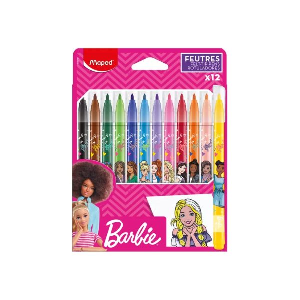 Maped flomaster Barbie 12 boja