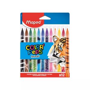 Maped flomaster Color Peps Animals 12 boja