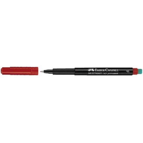 Marker OHP Faber-Castell crveni F