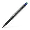 Markeri OHP Faber-Castell plavi S