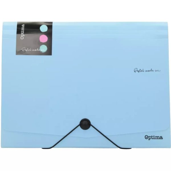 Optima fascikla A4 sa 13 pregrada pastel