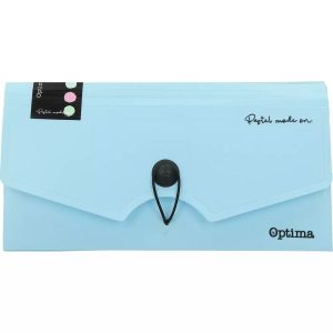 Optima fascikla B6 sa 7 pregrada pastel