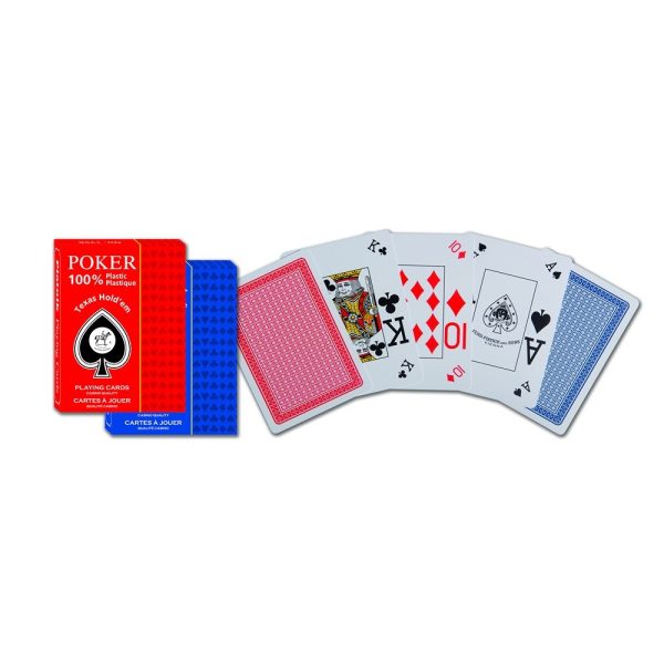 Piatnik karte Texas Hold'em poker, plastične