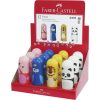 Rezač i gumica Faces Faber-Castell