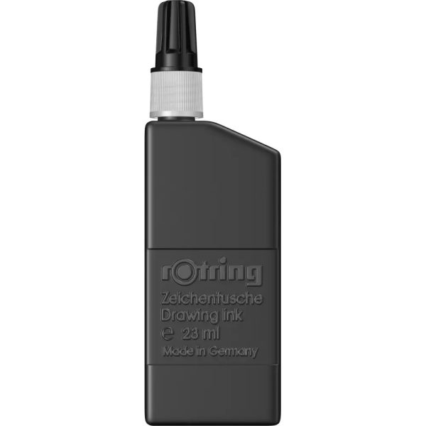 Rotring crni tuš za rapidograf 23 ml