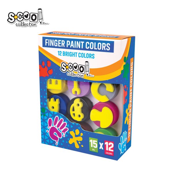 S-Cool boje za prste 12x15ml SC3219