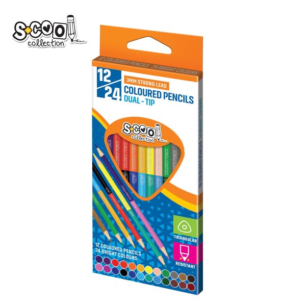 S-Cool drvene bojice dual tip 3mm 1/12 SC3235