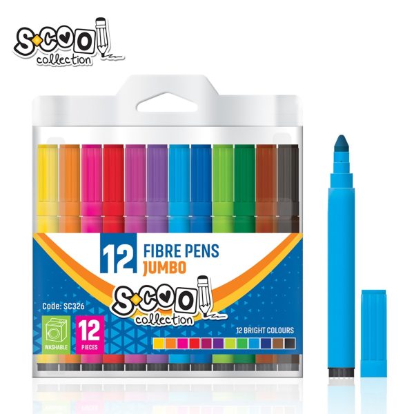 S-Cool flomasteri jumbo SC326