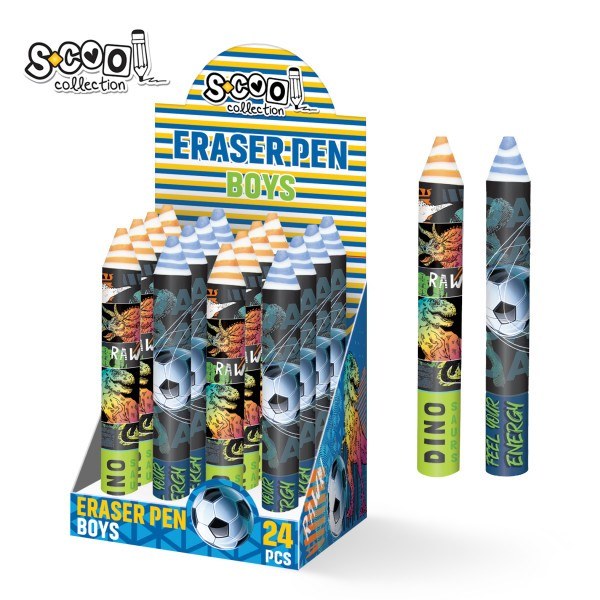 S-Cool gumica u olovci School24 Boy SC2721