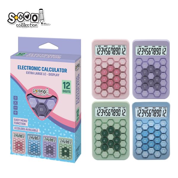 S-Cool kalkulator 12 cifara SC3239