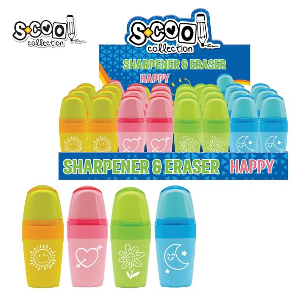 S-Cool rezac i gumica Happy 1/24 SC3513