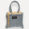 Sorena Cyclades mini tote torba, plava