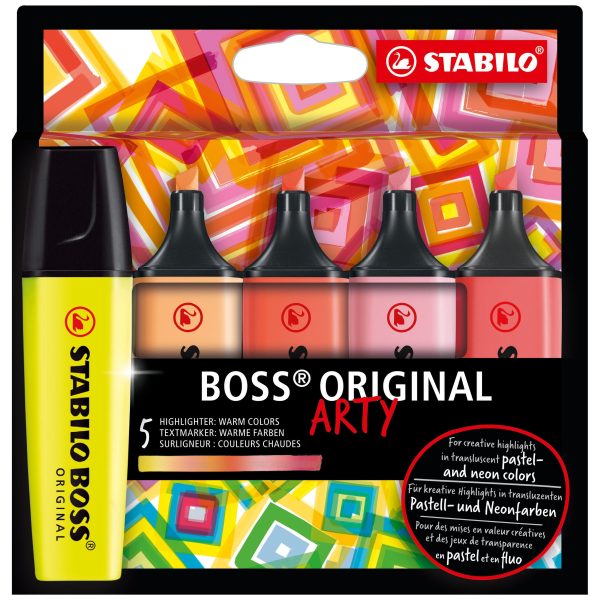 Stabilo Boss Original Arty signiri 1/5 tople boje