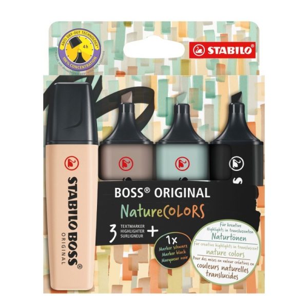 Stabilo Boss Original Nature signiri set 1/4 II