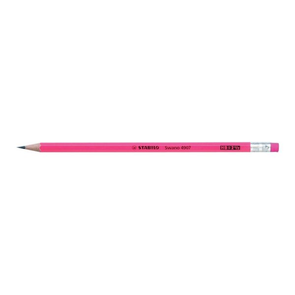 Stabilo Swano grafitna olovka neon pink