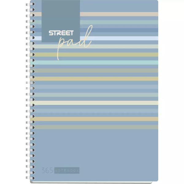 Street Lines sveska A4 kvadratići 100 listova