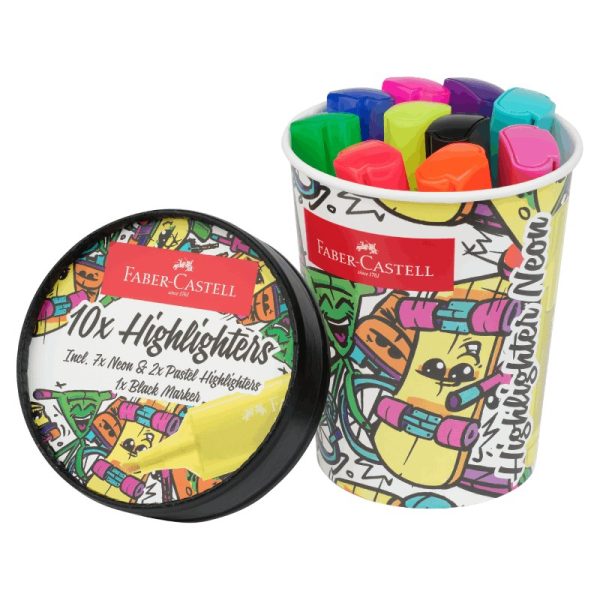 Tekst markeri u čaši Faber-Castell Ice Ceam 1/10